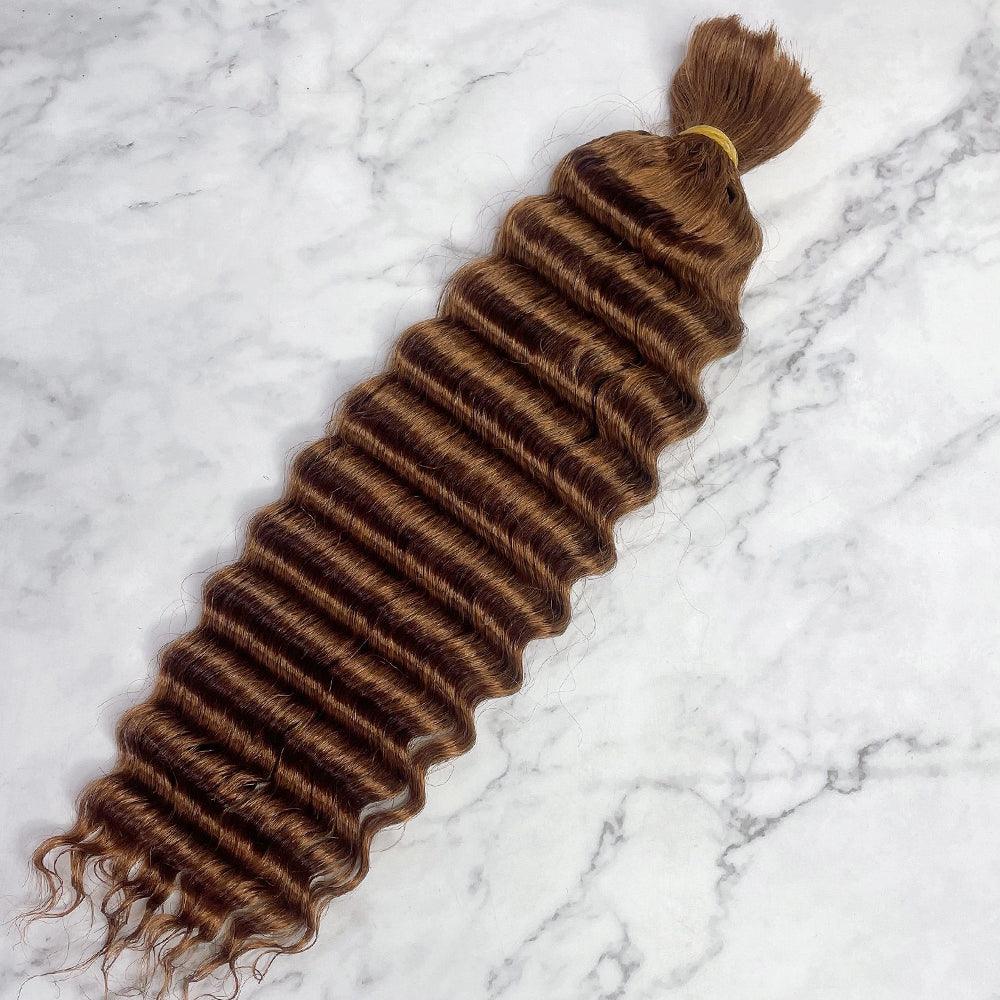 Missmizz #30 Deep Bulk Human Hair 18" 100g Bigger Afro Deep Bulk For Braiding DreadLock