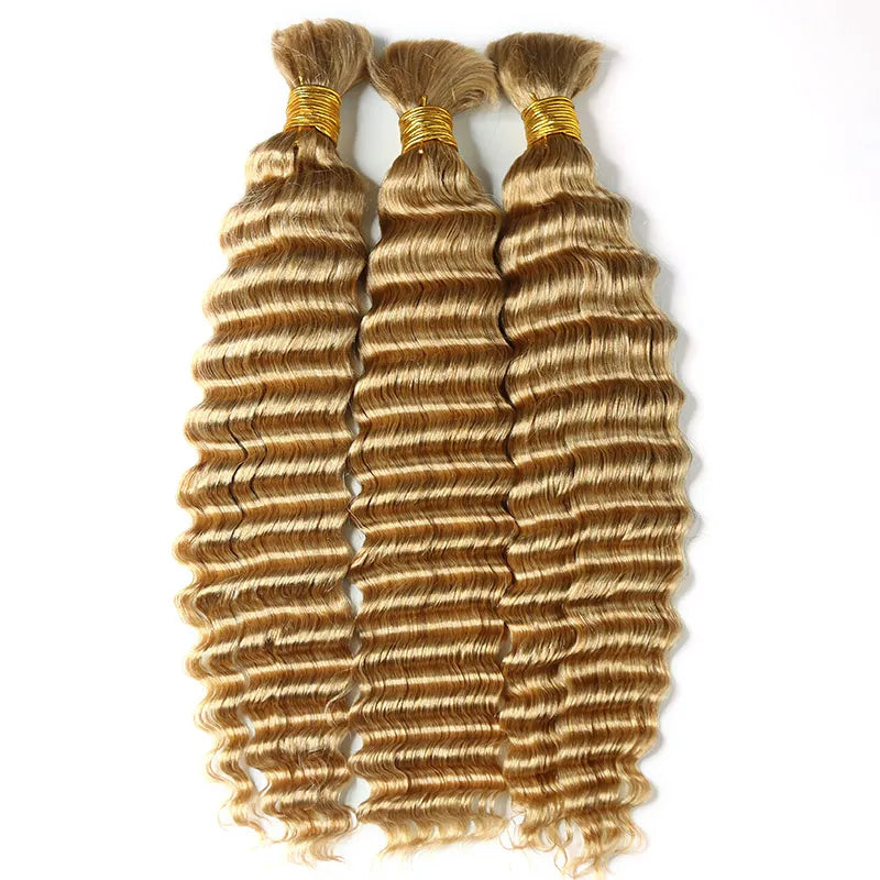 Missmizz #27 Deep Bulk Human Hair 18" 100g Bigger for Braiding DreadLock