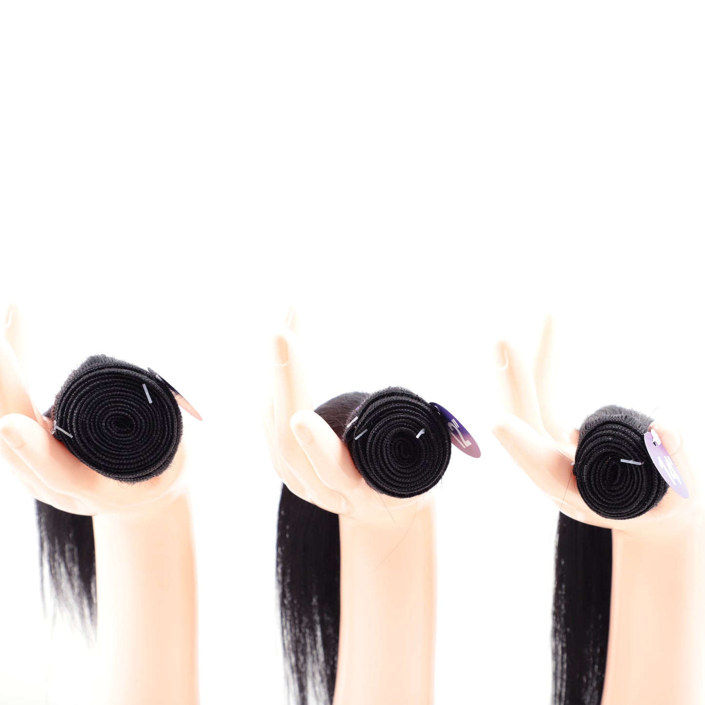 Missmizz Straight 10A 3 Bundles Brazilian Virgin Hair Extensions