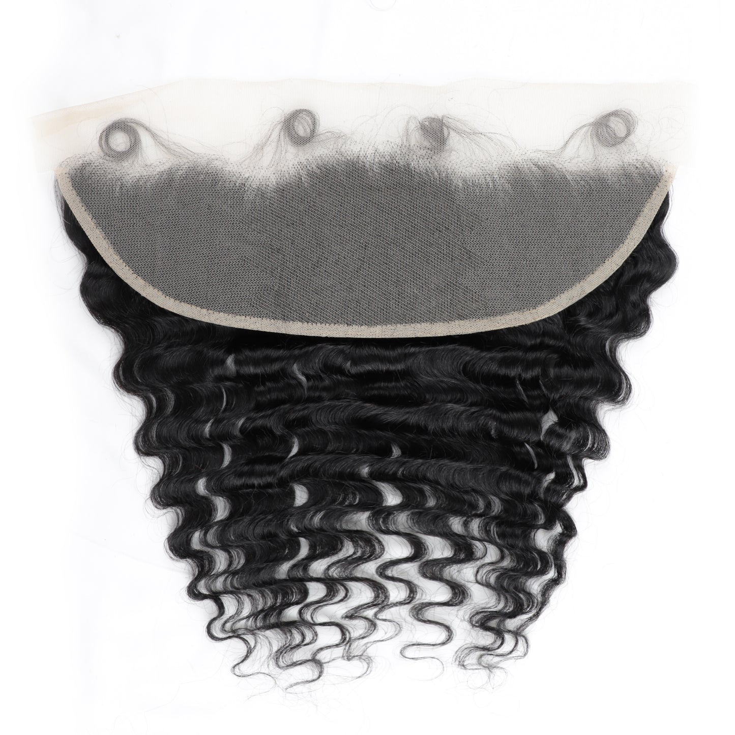 Missmizz 15A Deep Wave 13×4 Lace Frontals Virgin Human Hair