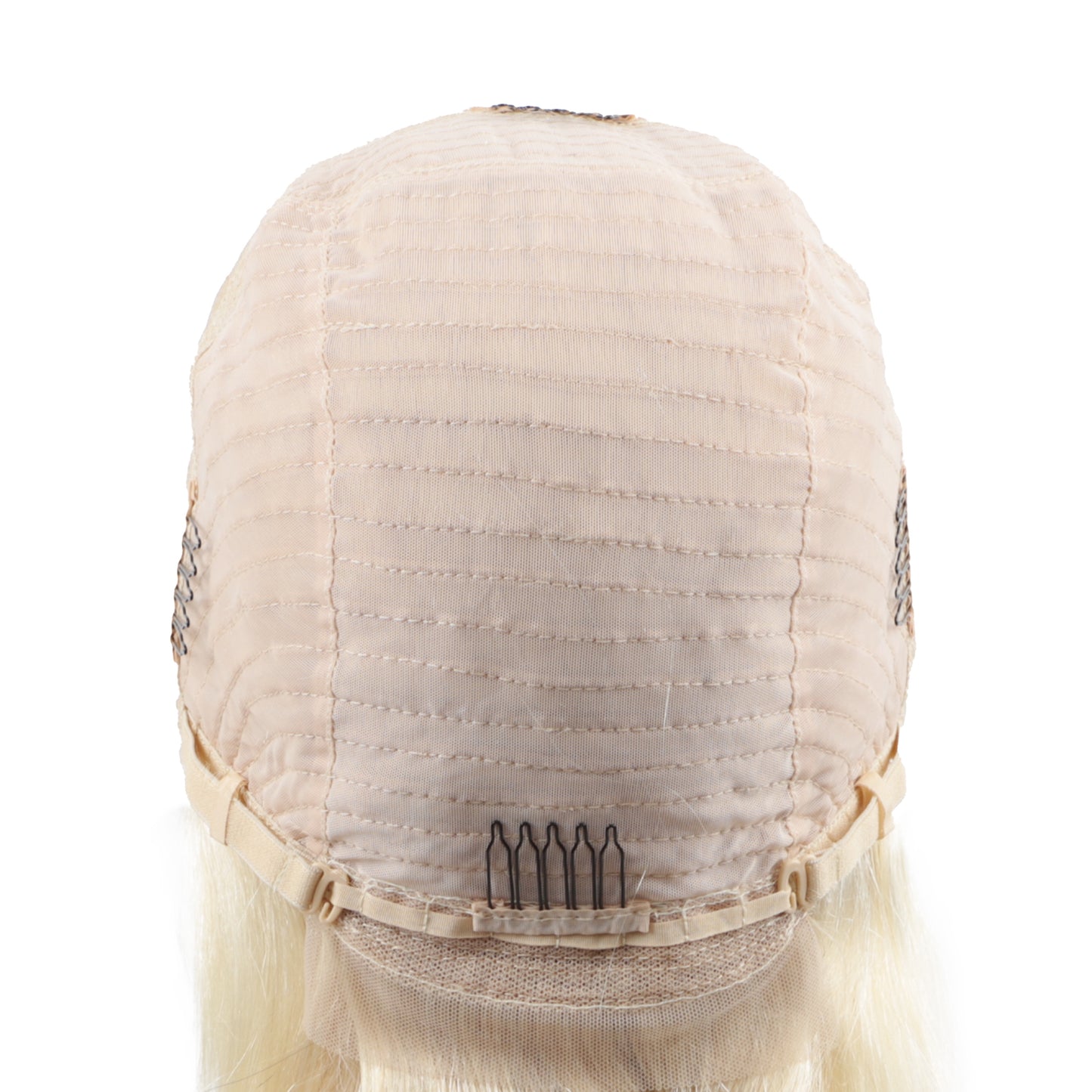 #613 Blonde Short Straight Bob 13×4 Lace Front Human Hair Wig