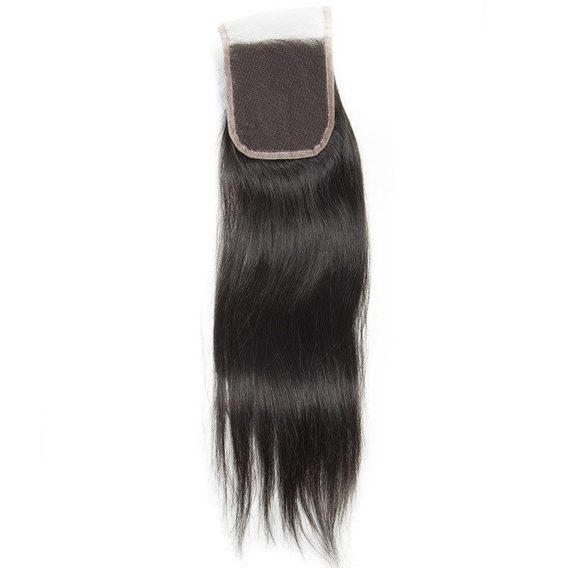 Missmizz Straight 4×4 Lace Closure Virgin Human Hair