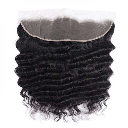 Missmizz 15A Deep Wave 13×4 Lace Frontals Virgin Human Hair