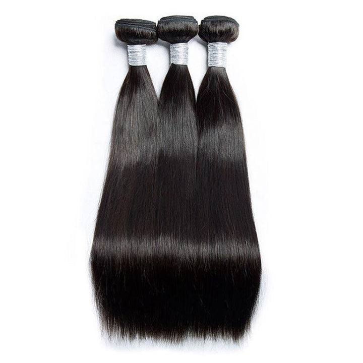 Missmizz Straight 15A 3 Bundles Brazilian Virgin Hair Extensions