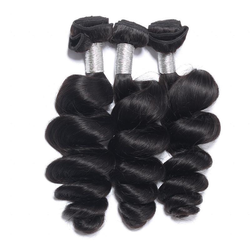 Missmizz Loose 15A 3 Bundles Brazilian Virgin Hair Extensions