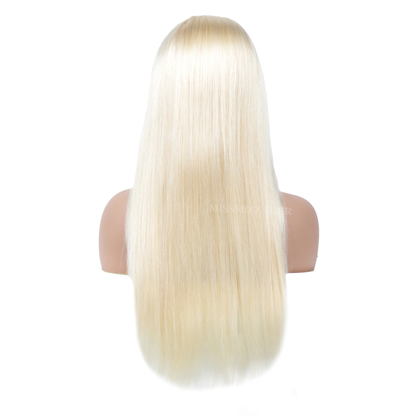 Missmizz 613 Blonde Straight Hair 13×4 Full Frontal Lace Human Hair Wigs