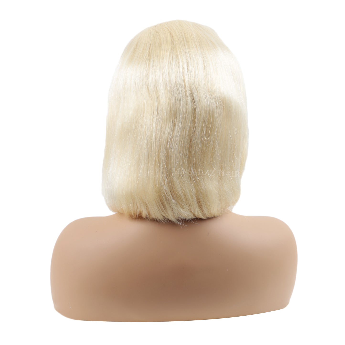 #613 Blonde Short Straight Bob 13×4 Lace Front Human Hair Wig