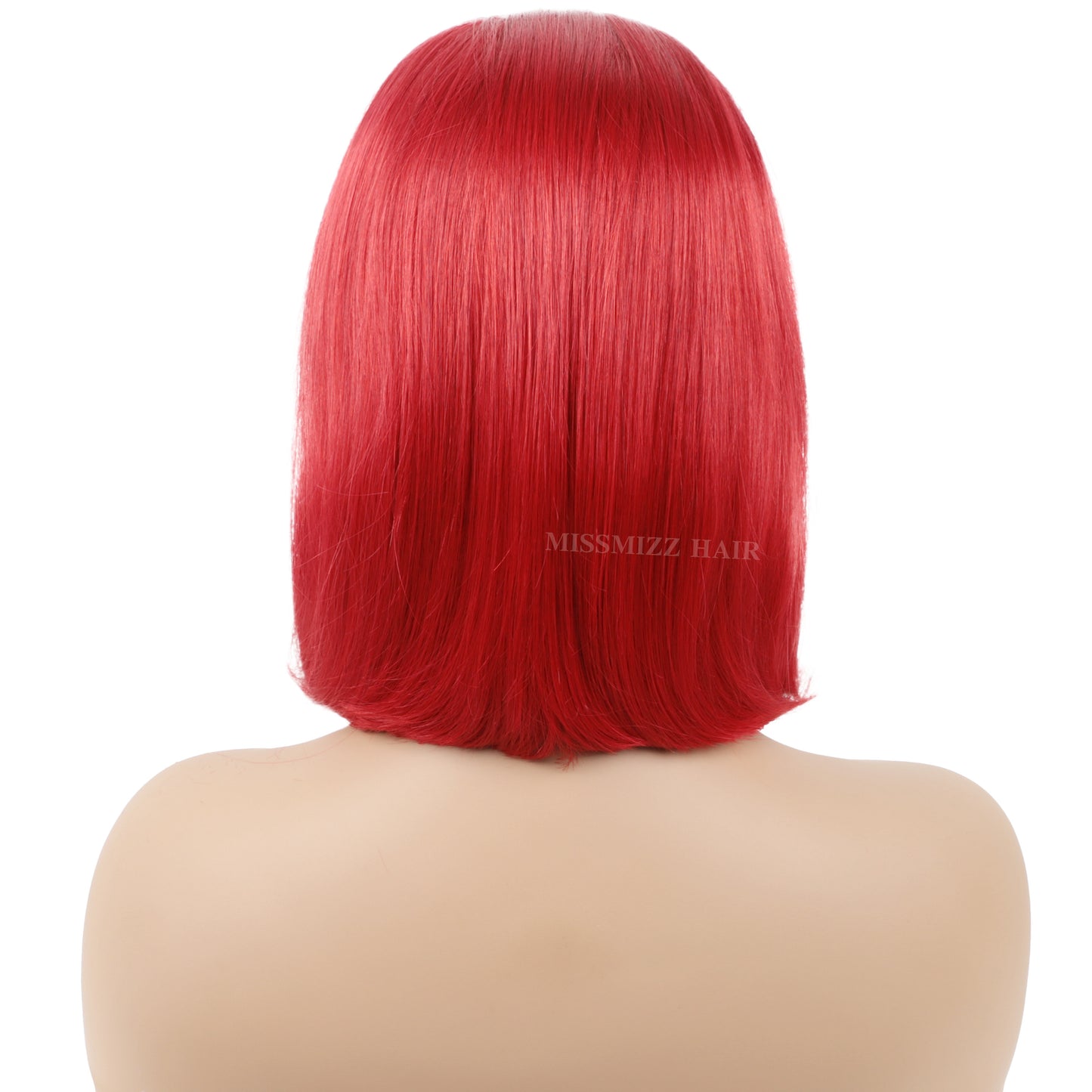 Burgundy 99J Short Straight Bob 13×4 Lace Front Human Hair Wig